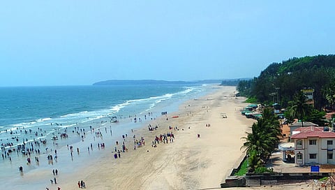 रत्नागिरी : गणपतीपुळे समुद्र किनार्यावर ‘रेड झोन’; पर्यटकांना पोहण्यासाठी मनाई