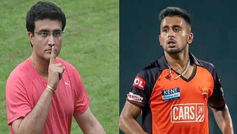 Ganguly Warned Umran : भारताकडून डेब्यू करण्यापूर्वीच गांगुलींची उमरानवर ‘दादागिरी’, म्हणाले…