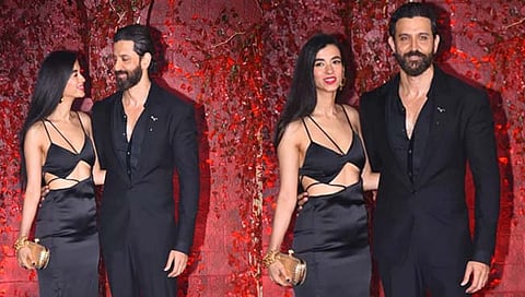 Saba Azad With Hrithik Roshan at Karan Johar's party