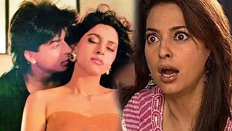 juhi chwla and shahrukh khan