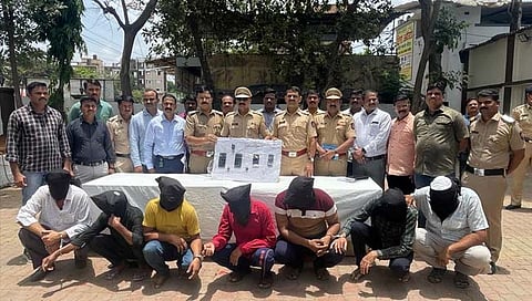 Steel robbers : स्टील चोरी करणाऱ्या टोळीचा पर्दाफाश ; डोंबिवलीतील मानपाडा पोलिसांची कारवाई