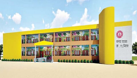 भांडगावच्या वस्तीत एकाच खोलीत पहिली ते चौथीचे वर्ग