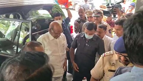 रयत शिक्षण संस्थेच्या कार्यक्रमासाठी शरद पवार साताऱ्यात दाखल