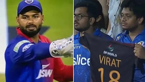 IPL 2022 : सामना मुंबई-दिल्लीचा, पण घोषणाबाजी RCB च्या नावाची!