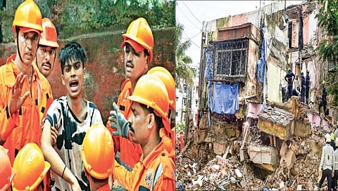 कुर्ल्यामध्ये इमारत कोसळून दुर्घटना; मृतांचा आकडा १९ वर