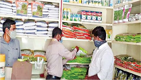 खते, कीटकनाशके