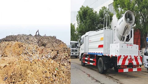 डम्पिंग ग्राऊंडमधील दुर्गंधी आता होणार लवकरच दूर