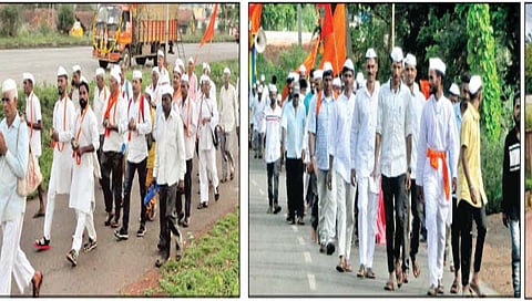 बोला रामकृष्ण हरी, चला जाऊ पंढरी!; बेळगाव भागातील पायी दिंड्यांचे पंढरपूरकडे प्रस्थान