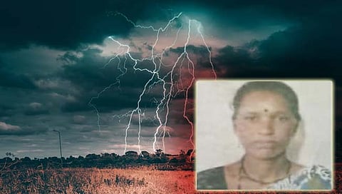 नाशिक : संसरी येथे वीज पडून महिला ठार