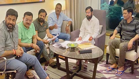 शिंदे यांनी दिलेल्या पत्राची सत्यता तपासणार : उपाध्यक्ष