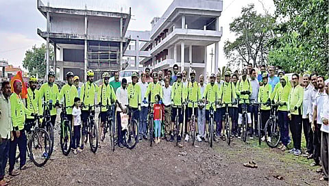 लासलगाव ते पंढरपूर 20 सदस्यांची सायकल ‘वारी’