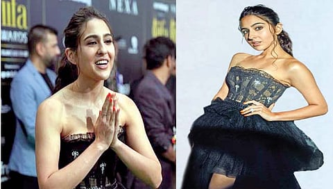 आयफा’च्या ग्रीन कार्पेटवर साराचा नमस्कार!