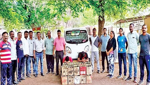 हातभट्टीसह फू्रट बिअरवर सीमा शुल्कची कारवाई