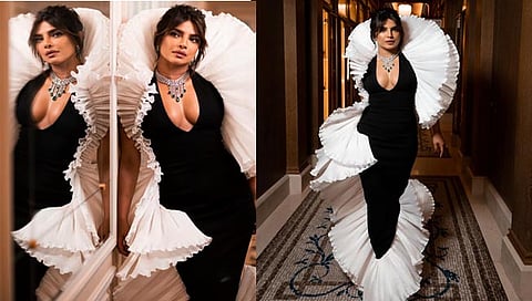 Priyanka chopra’s styling : प्रियांका चाेप्रा म्हंटल्यावर चर्चा होणारच…