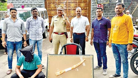 सातारा : तलवारीसह तडीपार गुंडाला अटक