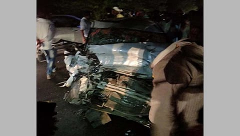 नांदेडजवळ अपघातात एकाच कुटुंबातील 3 ठार