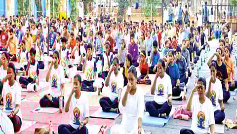 सातारा : जागतिक योगदिन उत्साहात साजरा