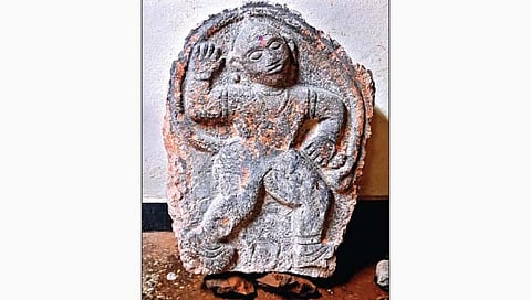 कोल्हापूर : पाडळी येथे सापडली रामदास स्वामी परंपरेतील मारुतीची मूर्ती