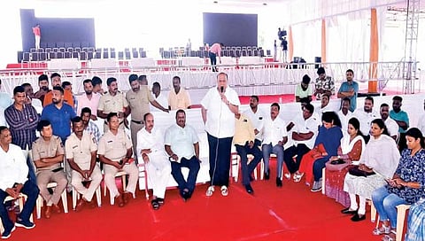 पुतळे अनावरण सोहळ्यास 70 हजार नागरिक राहणार उपस्थित : मंत्री मुश्रीफ