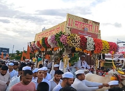 माउली विसावली सासवडनगरीत; सोपानकाकांच्या नगरीत लाखो वैष्णवांचा मेळा