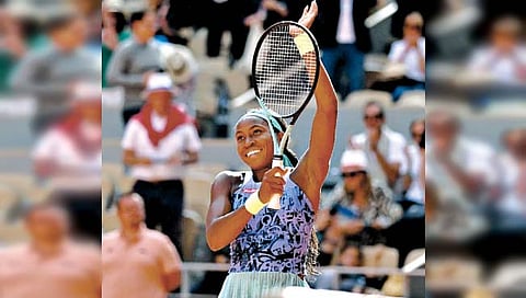 फ्रेंच ओपन : कोको गॉफ अंतिम फेरीत