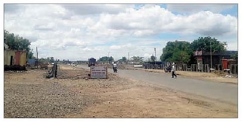 बारामती जिरायती भागात पावसाने हुलकावणी दिली असून, कडक ऊन पडत असल्याचे छायाचित्र. (छाया : युवराज इंदलकर)