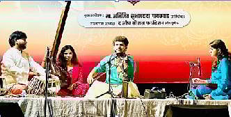 गायन, व्हायोलीनने रसिक मंत्रमुग्ध; ‘भारतरत्न पंडित भीमसेन जोशी संगीत महोत्सवा’स प्रारंभ