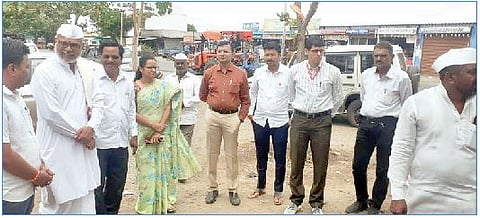 सोपानकाका महाराज पालखी सोहळ्यातील मुक्कामस्थळांची पाहणी