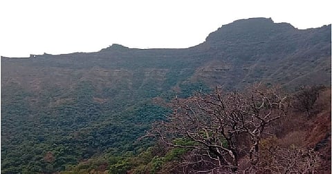 चोर दरवाजाचा चढ, तर संजीवनी माचीचा उतार