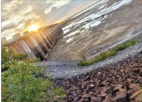 घोड धरणाचा उपयुक्त पाणीसाठा संपला