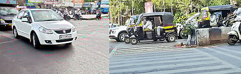 वाहनचालक पुन्हा बेफाम कारवाई; थांबताच चौकाचौकांतील वाहतूक शिस्त पुन्हा बिघडली