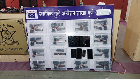 पुणे : संतोष जाधवचा ‘मोठा प्लॅन’ ? पोलिसांनी केला शस्त्रसाठा जप्त