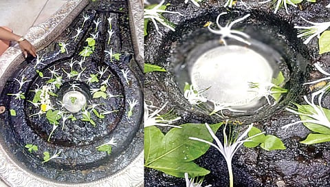 त्र्यंबकला पिंडीवर बर्फामुळे चर्चेला उधाण ; चमत्कार नसल्याचा अंनिसचा दावा