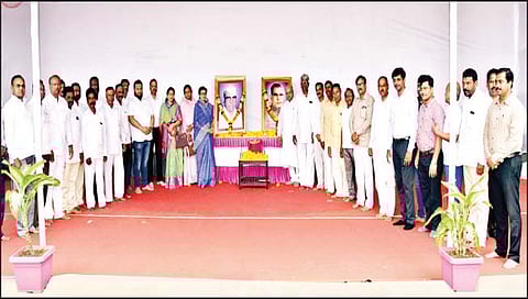 सह्याद्री कारखान्यावर पी. डी. पाटील जयंती विविध उपक्रमांनी साजरी