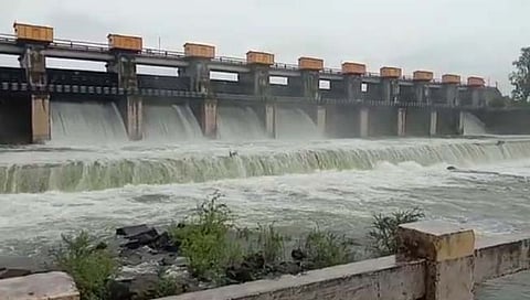 नाशिक : दिंडोरी तालुक्यात पावसाचा जोर; पालखेड धरणातून ६९२० क्युसेक विसर्ग