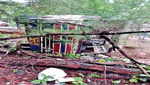 गोवा : बोंडला येथे बस कलंडून 12 जण जखमी