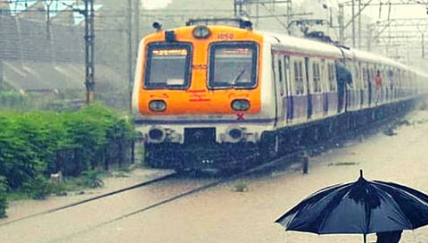 उंबरमाळी स्थानकात रुळांवर गुरे आल्यामुळे लोकल विस्कळीत