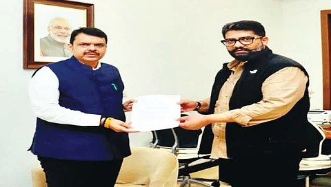आ. शिवेंद्रराजेंनी घेतली उपमुख्यमंत्री फडणवीसांची भेट