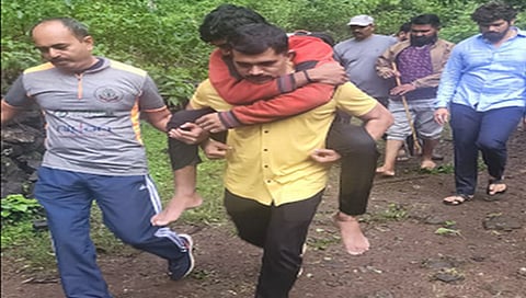 नाशिक : साल्हेर किल्ल्यावरून पडून मालेगावच्या युवकाचा मृत्यू ; एक गंभीर जखमी