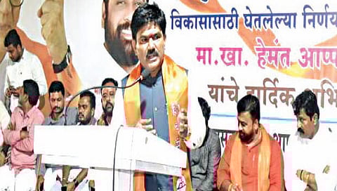 संजय राऊत उठल्यापासून ऊठसूट बेताल वक्तव्य करीत असता : खा. गोडसेंची जहरी टीका