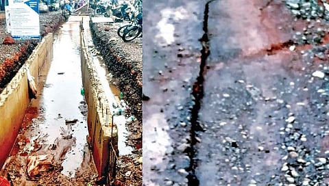 रत्नागिरी : निकृष्ट कामामुळे चिपळूण-गुहागर मार्ग धोकादायक