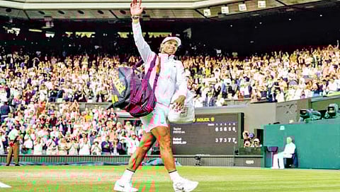 विम्बल्डन 2022 : दुखापतीमुळे नदालची माघार, निक किर्गिओस अंतिम फेरीत