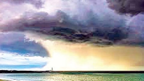 ढगफुटी का होते?