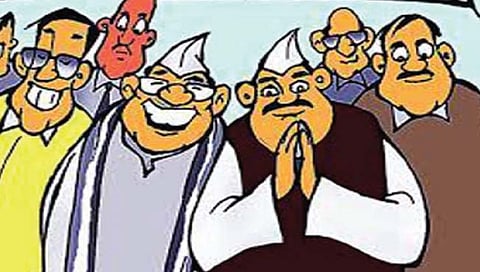 सातारा : राजकीय आखाड्यात आखाडीचा धुरळा