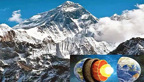 जमिनीखाली एव्हरेस्टपेक्षा शंभर पट लांब शिळा!