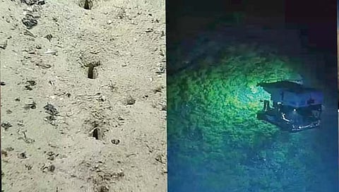 अटलांटिक महासागराच्या तळाशी आढळली गूढ छिद्रे