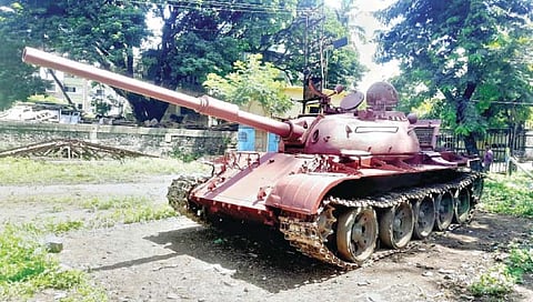 भारत-पाक युद्धातील रणगाडा सांगलीत