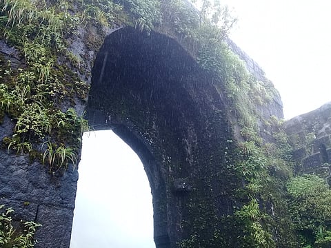 खडकवासला : संततधार पावसात राजगड-तोरणावर झुंबड!