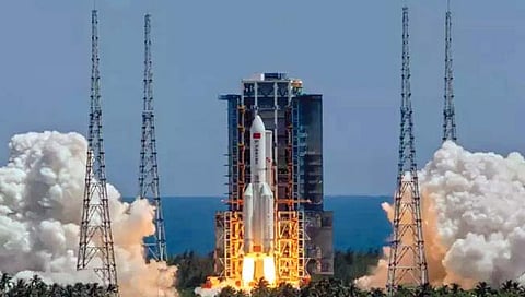 अंतराळ स्थानकाच्या पूर्ततेकडे चीनचे आणखी एक पाऊल