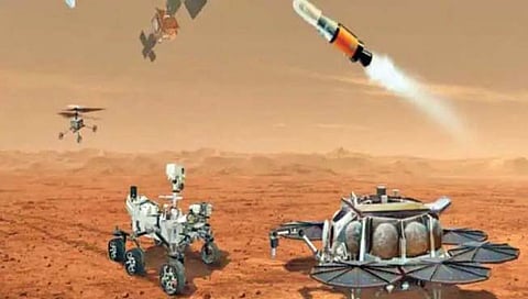 ‘नासा’ मंगळावर पाठविणार आणखी दोन हेलिकॉप्टर्स